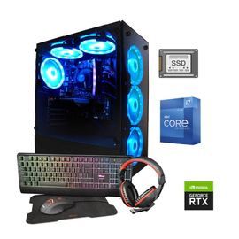 PC ARMADA GAMER INTEL I7-12700 16GB SSD 960GB VIDEO RTX3050 RGB