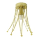 Aplique 1 Luz Volcano E27 200X200Mm Oro