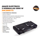 Anafe Eléctrico Lüsqtoff Anl2000-72 Negro 220v