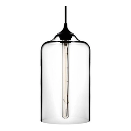 Colgante Hold Cristal 1 Luz E27 17Cm  Transparente