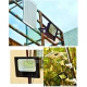 Reflector Led Solar Profesional 100W Soporte Control Atomlux