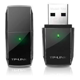 PLACA DE RED USB WIRELESS TP-LINK ARCHER T2U AC600 DUAL BAND
