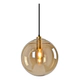 Colgante Caramel Cristal Redondo 300Mm E27 Ambar
