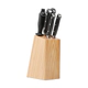 SET BRINOX DE 5 PIEZAS - INFINITY ACERO INOX CON TACO TABLA (2519115)(LBRIN005