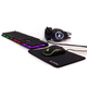 KIT GAMER XFX KAKE GKP-01 TECLADO MOUSE AURICULAR C/MIC PAD RGB