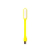 Linterna USB Portatil Para Notebook 1,2W Silicona Flexible Amarillo