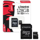 TARJETA DE MEMORIA MICROSD 128GB KINGSTON CANVAS SELECT CLASE 10