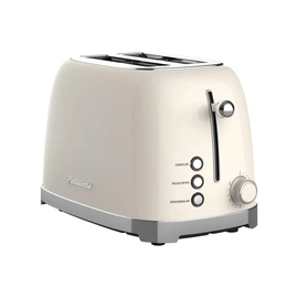 TOSTADORA ELECTRICA PASTALINDA CUCINA TOSTAPANE 2 RANURAS 6 NIVELES 815W CREMA