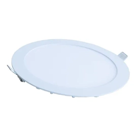 Pack X 10 Panel Led 18W Spot Embutir Redondo 1600Lm Macroled Neutro