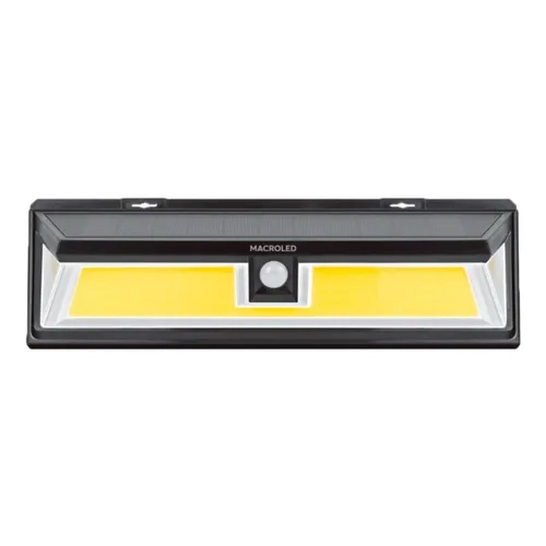 Aplique Reflector Led Solar Fotocelula Movimiento 10W Cálido