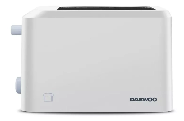 Tostadora Electrica Daewoo TO8121W 2 Ranuras Blanca