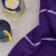 Toallon Playero Arcoiris Nautical Pileta 150x80 Cm Violeta