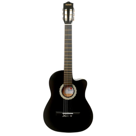Set de Guitarra Electroacústica Sunset AC001L-39 Bk con Afinador