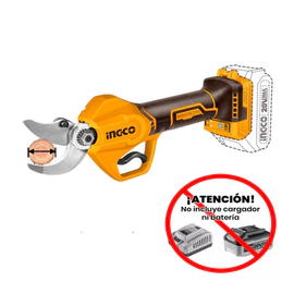 TIJERA DE PODA SIN CARBONES 20V INGCO CSSLI20308