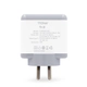 Cargador Doble Usb TGW Ichar35G Blanco De Pared