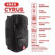 Parlante Portatil Kazz Cyrus Bluetooth Inalambrico Tws Color Negro