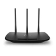 Router Wi-fi Tp-link Tl-wr940n 450 Mbps 3 Antenas Negro