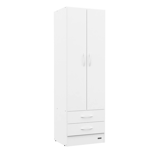Placard Ropero Mosconi 2 Puertas Express 2 Caj Blanco