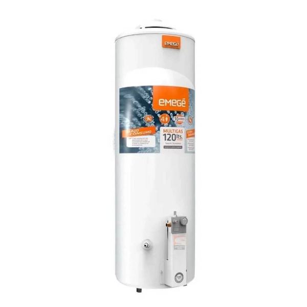 TERMOTANQUE EMEGE MG-120 - 120 LTS PIECOLGAR C SUP MG