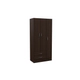 Placard Mosconi 2 Puertas 2 Cajones Choco 85x181 cm