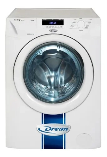 Lavarropas automático Drean Next 8.14 P ECO inverter blanco 8kg 220 V