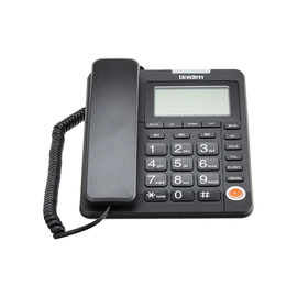 Telefono Fijo Uniden AS7408 Blanco con Identificador