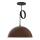 Colgante Bell 08 Media Esfera 30 Cm E27 Aluminio Oxido