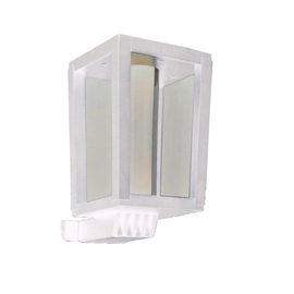 Aplique Farol Pared Neutro 6W Blanco Fundicion Aluminio