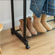 Perchero Shoppy Doble Barral Para Perchas Movil Con Estante Resiste 15 Kg Desar