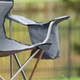 Silla Plegable Camping Director Coleman Grande 148kg C/enfr - Black-Gray
