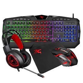 KIT GAMER SENTEY GS-5790 TECLADO + MOUSE + MOUSEPAD + AURICULAR
