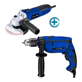 Combo Amoladora AG720K 115mm 720w + Taladro TP700K 13mm 700w KLD