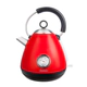 PAVA ELECTRICA PEABODY PE-KV8215 1.7L 2000W CON TERMOMETRO ROJA