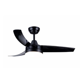 VENTILADOR DE TECHO LAFTDREN 421B 3 VELOCIDADES LED 24W NEGRO