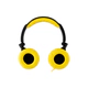 Auricular Dj Headset One For All Sv5612 Amarillo Giratorio