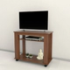 MESA TV TABLES 1005 CTA HOME - CAOBA TABACO HASTA 43