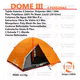 Carpa Waterdog DOMEIII Familiar para 4 personas