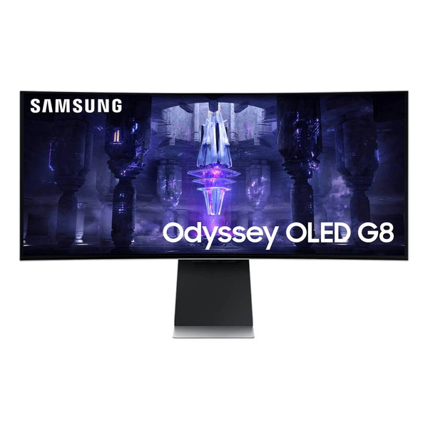 MONITOR OLED 34 SAMSUNG GAMER LS34BG850SLXZB - ODYSSEY G8 CURVO WQHD 175HZ