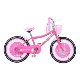 Bicicleta Infantil Rodado 20 Rainbow Rosa
