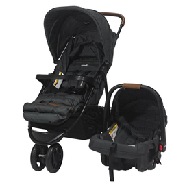 Cochecito Jogger Breeze 3 Ruedas Gris Infanti