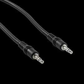 CABLE ONE FOR ALL CC4060 AUDIO ESTEREO 3.5MM 1MTS NEGRO
