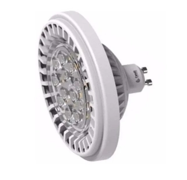 Pack X10 Spot Led Embutir Interior Regulable PVC Luz 12W Fria