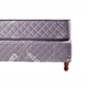 Sommier King Size 2x2 Y Colchón De Alta Densidad Firm Gris