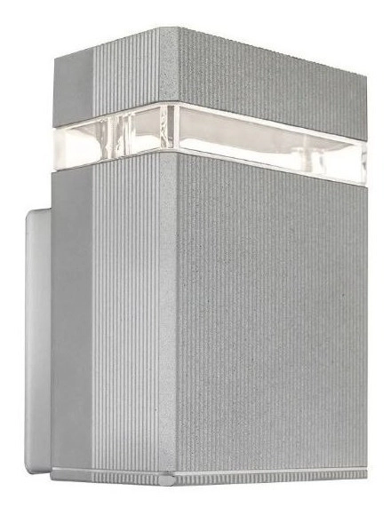 Aplique Unidireccional Tech I Plata Gu10 7W Calido
