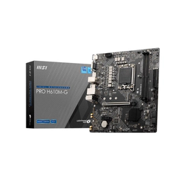 MOTHERBOARD MSI PRO H610M-G DDR5 1700