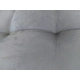 Respaldo Para Sommier King Size 200cm Pana Capitone Color Gris