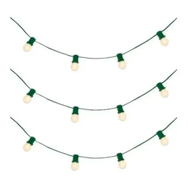 Guirnalda Luces Exterior Intemperie Bar Kermese Feria 15M