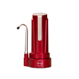 Purificador de Agua Sobre Mesa Dvigi Aqua Ruby Shine Rojo