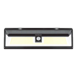 Aplique Reflector Led Solar Fotocelula Movimiento 10W Frio