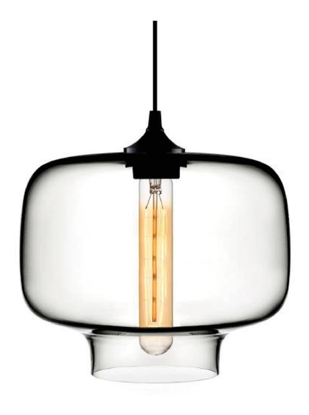 Colgante Vidrio Puro 250Mm Transparente